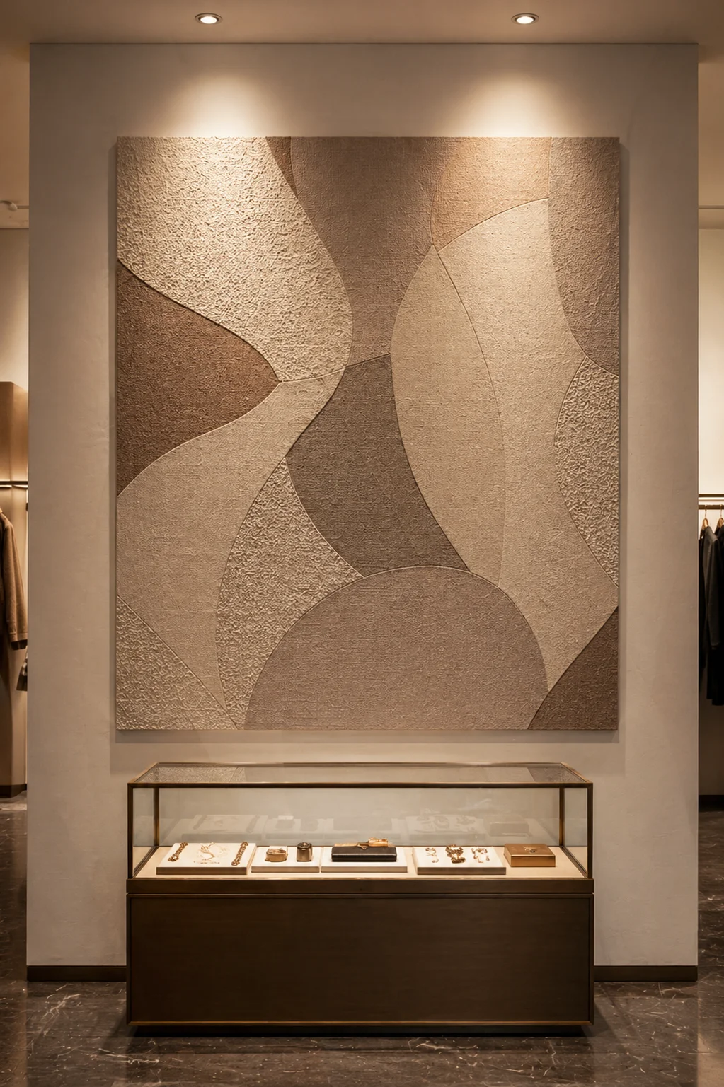 Embossing process detail